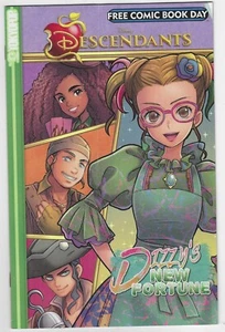 DISNEY DESCENDANTS DIZZY NEW FORTUNE FCBD 2019 VARIANT TOKYOPOP - Picture 1 of 1