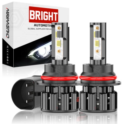 For MERCURY Mountaineer 1997-2006 2X 9007 6000K LED Headlight Hi&Lo Beam Bulbs - Image 1 of 4