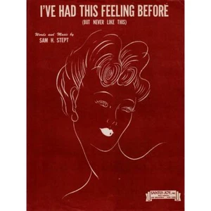 I've Had This Feeling Before Vintage Sheet Music Stept 1943 Guitar Piano Vocal - Picture 1 of 1