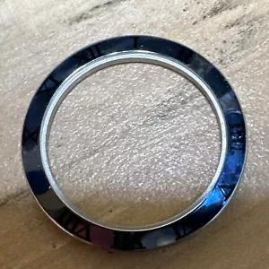 Omega Steel Bezel Ring W/Roman Markers Ref 082ST1008 37mm/25mm BDB85 - Picture 1 of 12