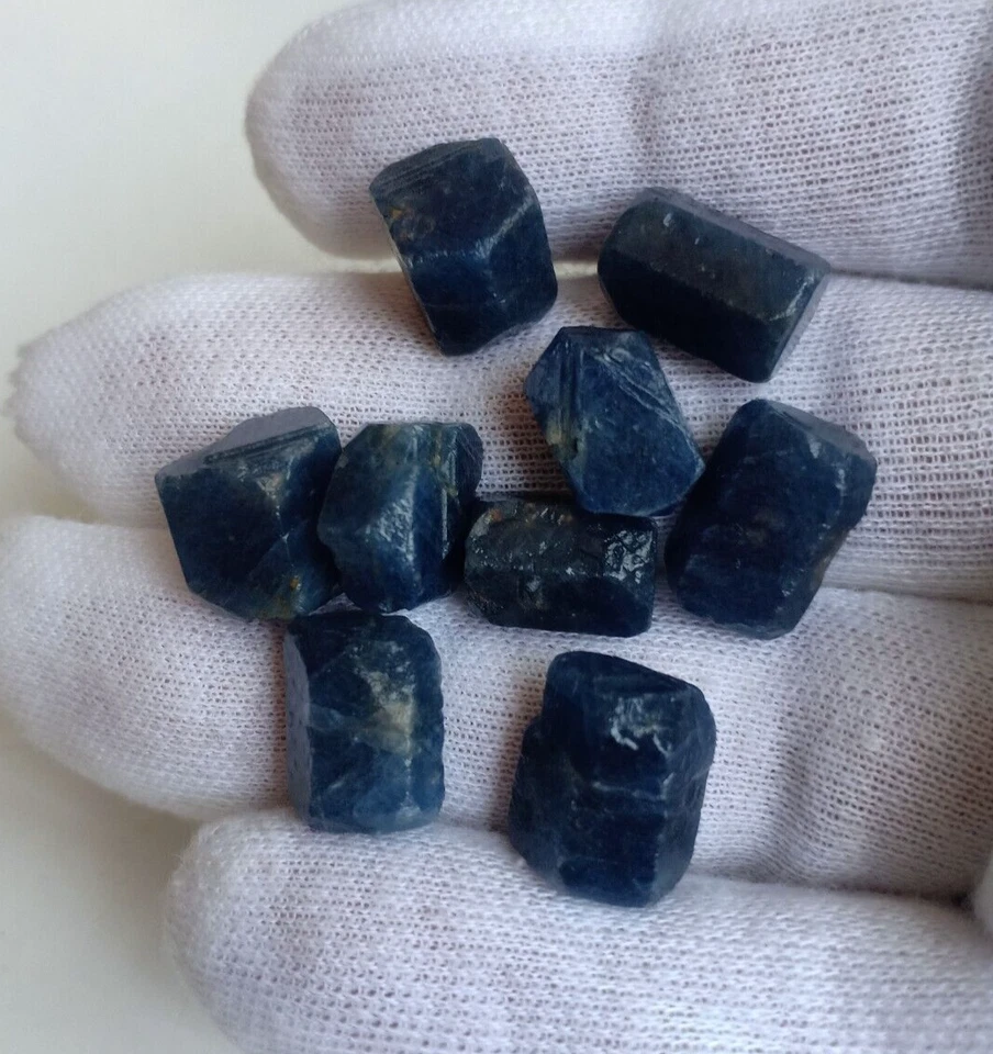 Natural Blue Sapphire Rough Lot Earth Mine Untreated Unheated Gemstone 132 Cts - Image 1 of 4