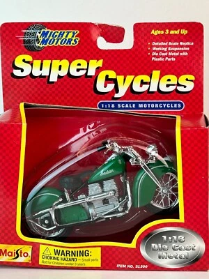 Maisto Super Cycles, 1:18 Scale Indian Motorcycle with Original Box - Image 1 of 4