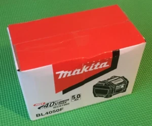Makita 40V Max Xgt 5.0Ah Battery Bl4050f Genuine Makita - Picture 1 of 8