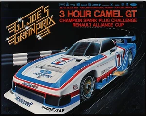 Orig 1984 FORD Sponsor Poster 22" x 28" G.I. JOE'S GRAN PRIX Near Mint 7 ELEVEN - Picture 1 of 1