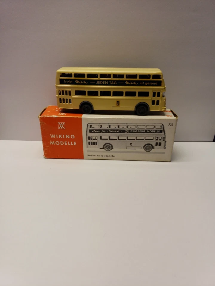 WIKING Modelle Berliner Doppeldeck Bus No.48 OVP 1:87 722 - Image 1 of 4