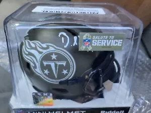 DeAndre Hopkins Autographed Salute To Service Mini Helmet Beckett Witenssed Sign - Picture 1 of 5