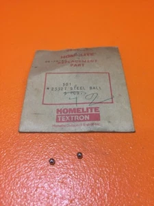 NEW OEM HOMELITE OILER CHECK BALL (x2) 25527 FITS 4-20, 5-20, 5-30N, 6-22 B27 - Picture 1 of 1