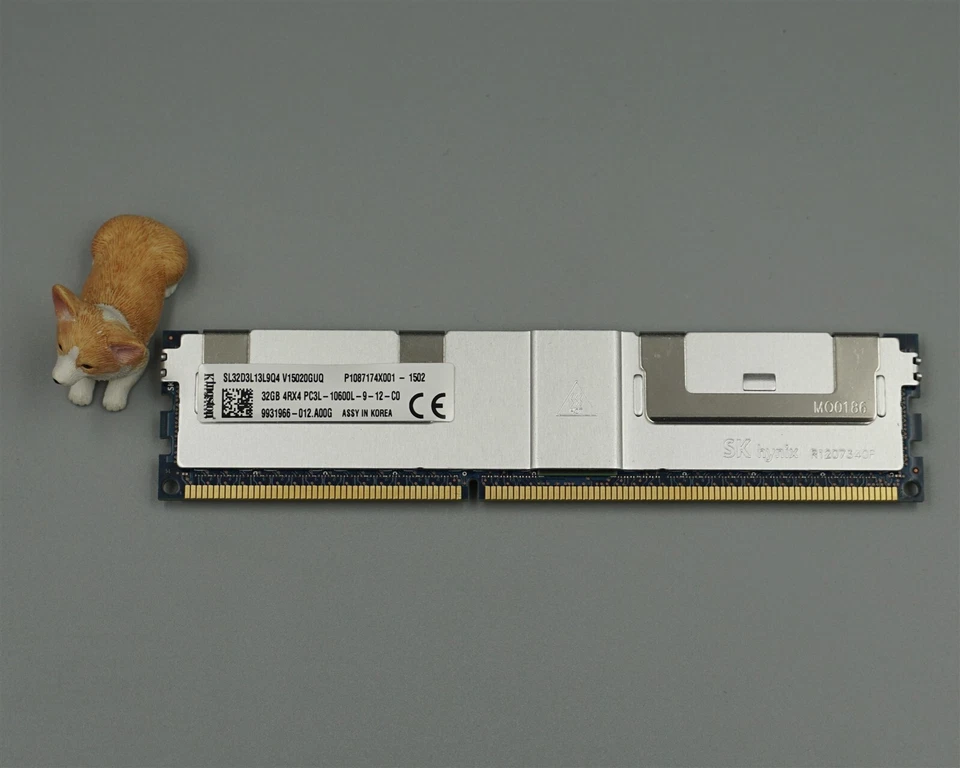 SL32D3L13L9Q4 KINGSTON 32GB 4Rx4 PC3L-10600L DDR3 ECC DDR3 SERVER RAM - Image 1 of 1