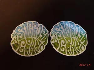 2 AUTÉNTICAS PEGATINAS / CALCOMANÍAS CON EL LOGOTIPO DE LA MARCA SUBROSA BMX BIKES #38 - Imagen 1 de 1