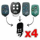 4 x Ditec - GOL4, BIXLG4, BIXLP2 &amp; BIXLS2 Compatible Garage/Gate Remote