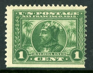 EE. UU. 1913 Panamá Pacífico 1¢ Verde Perf 12 Scott 397 MNH W294 - Imagen 1 de 1