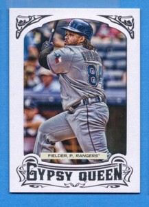 2014 Topps Gypsy Queen Framed White #172 Prince Fielder Rangers