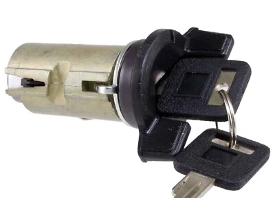 Cilindro de bloqueo de encendido de repuesto y 2 llaves reemplazo GMC OEM # 16627130 NEGRO Foto 1 de 4