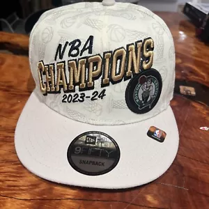 Boston Celtics Mütze New Era 2024 NBA Champions Locker Room 9FIFTY Snapback Cap - Bild 1 von 10