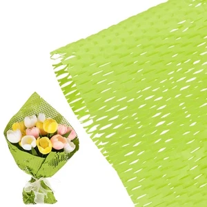 10-Sheet Floral Wrapping Paper Waterproof Mesh Flower Wrapping Paper for Bouq... - Picture 1 of 7