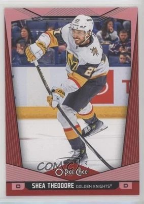 2024-25 O-Pee-Chee Red Border Shea Theodore #345 - Image 1 of 2