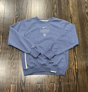 Nike Philadelphia 76ers Sweatshirt Herren Small Blau Baumwolle Polyester NEU - Bild 1 von 7