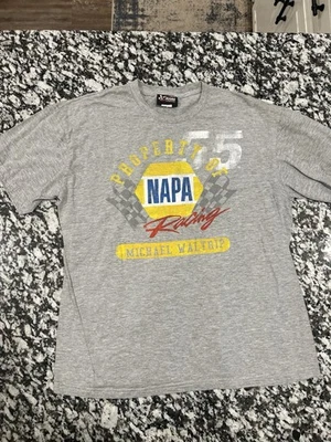Camisa De Colección Property Of Napa Racing Michael Waltrip 55 NASCAR Talla XL Foto 1 de 4