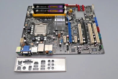 ASUS P5B-V | Intel G965 | Socket 775 | DDR2, IDE, PCI-Express - Imagen 1 de 2