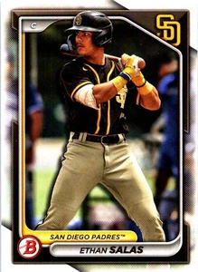 2024 Bowman #BP-102 Ethan Salas Prospects San Diego Padres - Picture 1 of 2