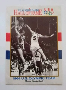 1964 U.S Olympic Men's Basketball Team 1991 U.S Olympic Hall of Fame Card Impel - Bild 1 von 2