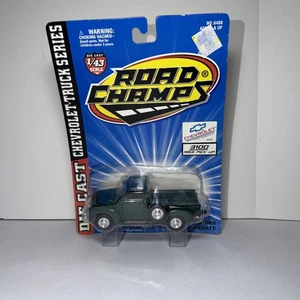 Road Champs Die Cast 1953 Chevrolet Truck Series 3100 Pick-Up Truck - Imagen 1 de 2