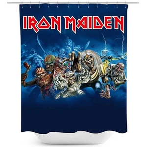 IRON MAIDEN Duschvorhang NEU Eddie Dusch-Vorhang - Bild 1 von 1