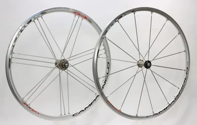 Campagnolo Eurus G3 Сплав Клинчерная Колесная пара Campy Freehub ОБОД Серебристый НОВЫЙ ИЗ СТАРЫХ ЗАПАСОВ - Изображение 1 из 4