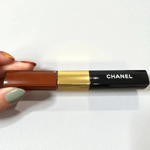 Chanel Le Rouge Duo Ultra Tune 196 Red Brown Unopened - Picture 1 of 8