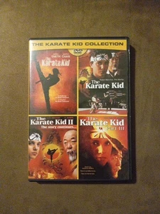 The Karate Kid 4 Movie Collection (DVD, 2014, 3 Disc) Ralph Macchio Pat Morita - Picture 1 of 3