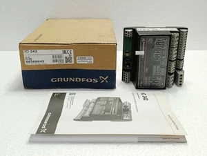 Grundfos IO 242 I/O Module 99369842 Pump Controller Interface Unit GENI IP20 - Picture 1 of 10