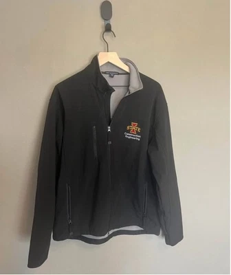 Chaqueta Port Authority Iowa State CE negra gris XL carcasa blanda Foto 1 de 4