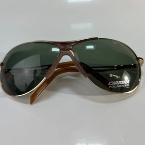 Vintage Carrera Erie Sonnenbrille goldfarben mit grünen Gläsern 120 0000 6208 - Bild 1 von 5