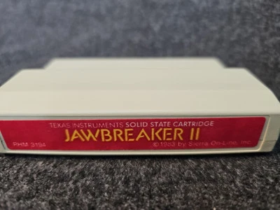 Jawbreaker II (TI-99/4a, 1983) - Image 1 of 3