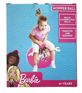 NEW Licensed BARBIE Bouncy Hopper Ball - Indoor/Outdoor Active Play - PINK - Picture 1 of 4