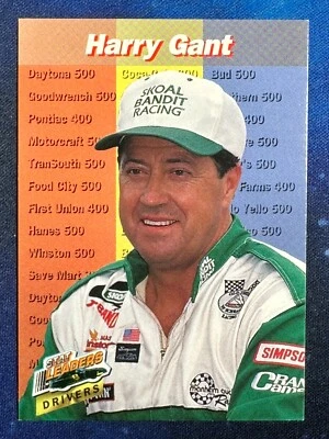 1994 Pro Set Power Racing Stat Leaders #SL43 Harry Gant - Image 1 of 2