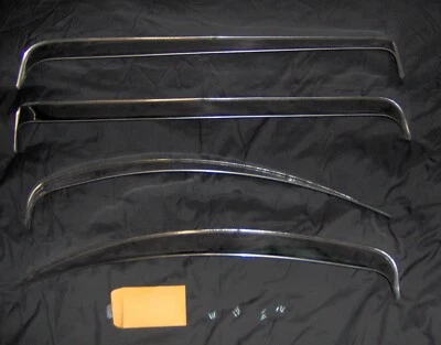 NOS 1955 & 1956 Ford and Mercury Side Vent Shades for two door sedans 2dr wagons - Image 1 of 3