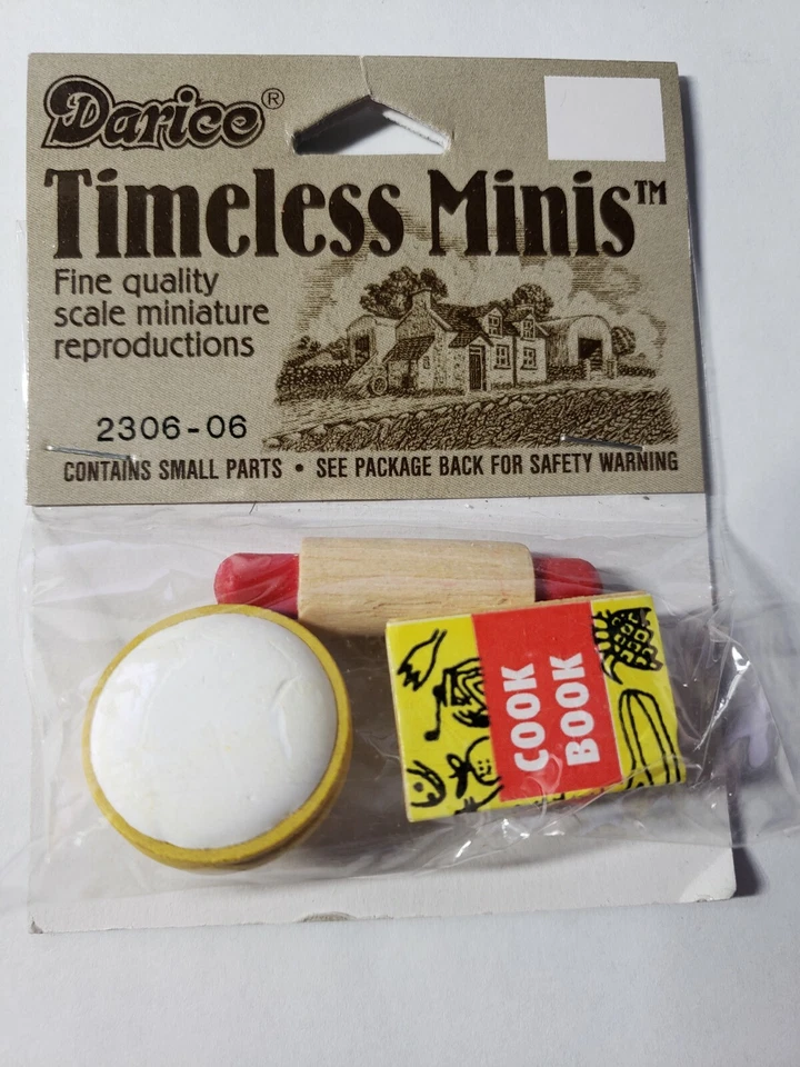 PIN ENROLLABLE LIBRO DE COCINA DARICE ATEMPORAL MINIS CASA DE MUÑECAS  Foto 1 de 1