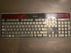 Logitech - Teclado inalámbrico solar K750 - Negro - Imagen 1 de 6
