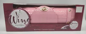 Juego de cartera de vino de lujo con abridor sacacorchos rosa - Imagen 1 de 10