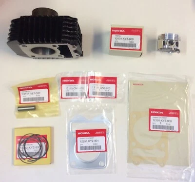 NUEVO GENUINO Honda MSX125 Cilindro Grom Pistón Anillos Barril Pines Junta Kit 13-21 Foto 1 de 2