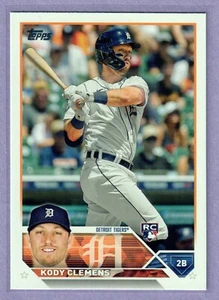 2023 Topps Serie 1 Kody Clemens Tarjeta de Novato #176 Tigres Filis RC QTY - Imagen 1 de 2