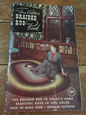 Fern Carter’s Braided Rug Book - How To Guide - Detailed Patterns - Image 1 of 3