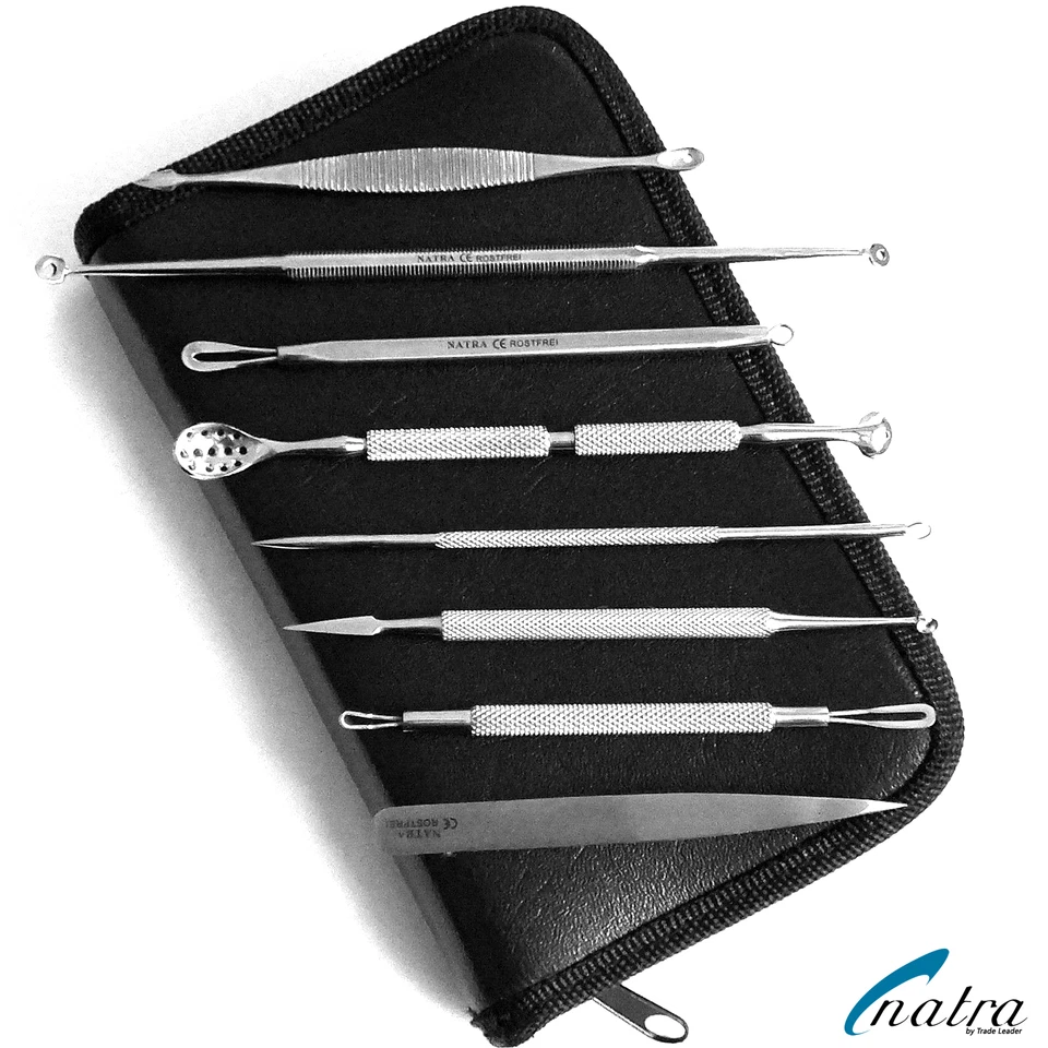 Facial Cuidado Set Regalo Comedones Extractores Cabeza Negra Removedor - Imagen 1 de 4