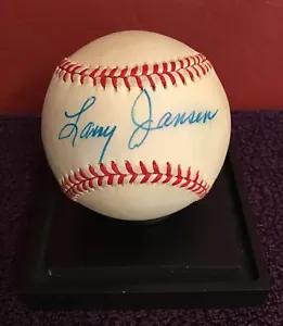 LARRY JANSEN Autograph Baseball ~ Rawlings MLB Ball ~ GIANTS Auto ** - Picture 1 of 2