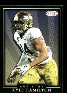 2022 SAGE Artistry #71 Kyle Hamilton Silver - Picture 1 of 2