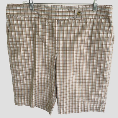 Pantalones Cortos Deportivos Haley Talla 16 Marrón Multicolor Bermudas Pantalones Cortos Golf Informales Activos Foto 1 de 4