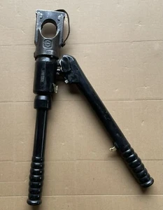 BURNDY HYRAULIC HYPRESS HAND CRIMPER, U-SHAPED, 180 DEG ROTATE, 12 TON, Y39 - Picture 1 of 7