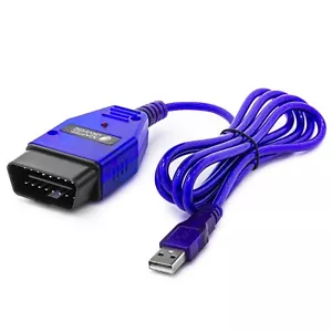 KFZ Auto OBD 2 II 16pol USB Interface Kabel Service Stecker Adapter - Picture 1 of 2
