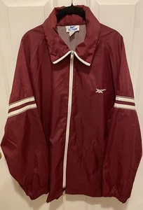 Chaqueta cortavientos vintage ASICS Tiger para hombre cremallera completa bolsillos capucha - Imagen 1 de 10